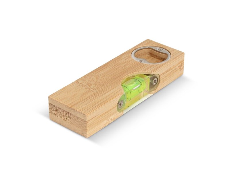 Flesopener waterpas bamboe