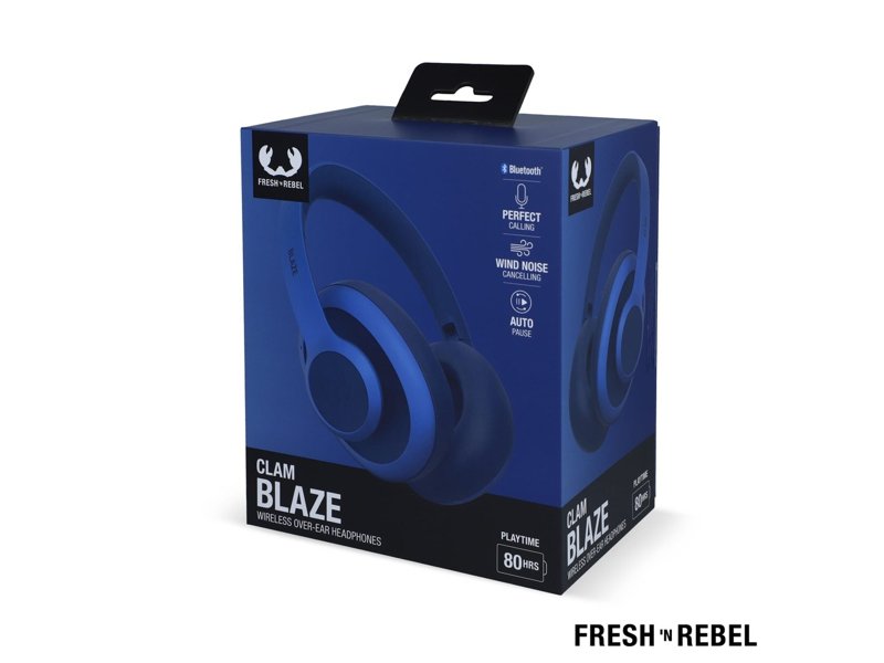 3HP4200 I Fresh 'n Rebel Clam Blaze-Wireless headphone ENC 3HP4200 I Fresh 'n Rebel Clam Blaze-Wireless headphone ENC