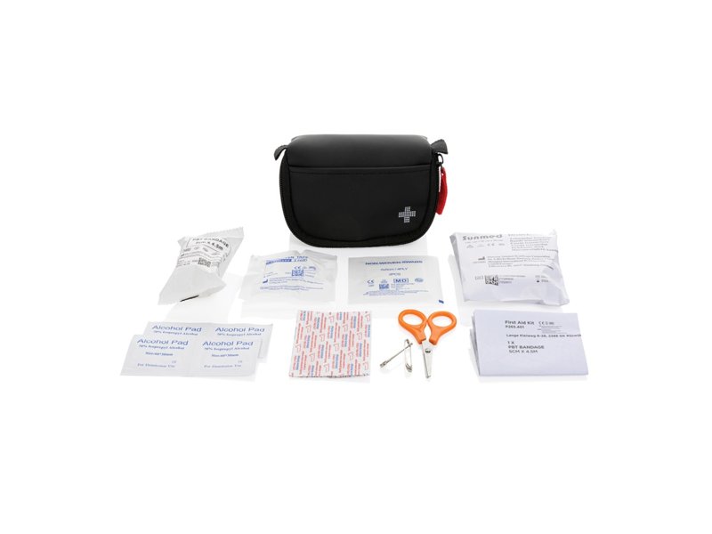 RCS gerecycled nubuck PU etui mailable EHBO-set RCS gerecycled nubuck PU etui mailable EHBO-set