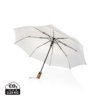 Kaycey 21" AWARE™ RPET Acaciahouten mini auto open paraplu Kaycey 21" AWARE™ RPET Acaciahouten mini auto open paraplu