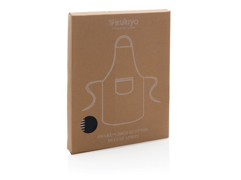 Ukiyo Aware™ 280gr recycled katoenen deluxe schort Ukiyo Aware™ 280gr recycled katoenen deluxe schort