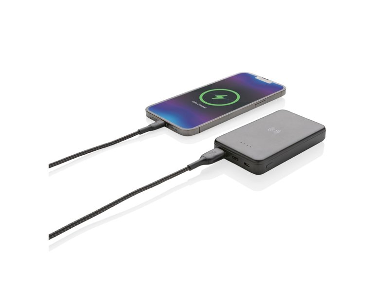 RCS gerecycled plastic 5.000 mAh 5W draadloze powerbank