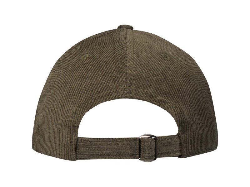 Hutton 6 panel cap van gerecycled corduroy Hutton 6 panel cap van gerecycled corduroy