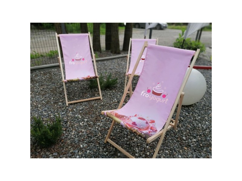 Strandstoel met logo 🖼️ » Promotie op het strand » Totziens Promotions