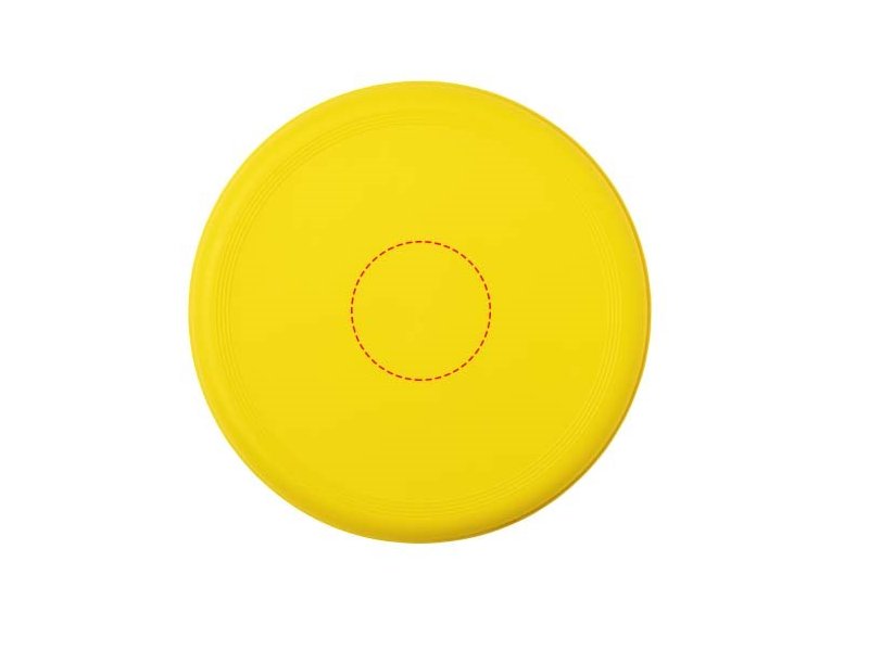 Orbit frisbee van gerecycled plastic