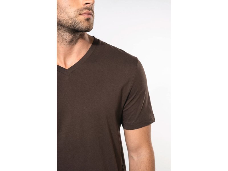 Kariban T-shirt Heren V-hals | Shirts bedrukken Kariban T-shirt Heren V-hals | Shirts bedrukken