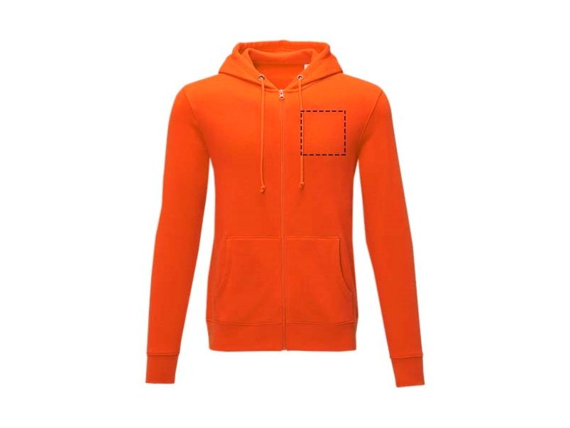 Theron heren hoodie met ritssluiting Theron heren hoodie met ritssluiting