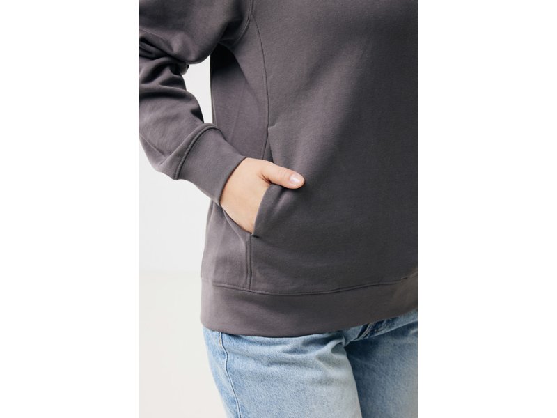 Iqoniq Yengo recycled katoen hoodie met steekzakken Iqoniq Yengo recycled katoen hoodie met steekzakken