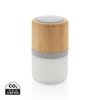 Draadloze bamboe 3W speaker met sfeerlicht Draadloze bamboe 3W speaker met sfeerlicht