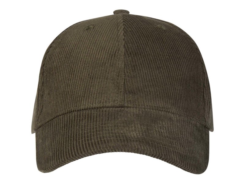 Hutton 6 panel cap van gerecycled corduroy Hutton 6 panel cap van gerecycled corduroy
