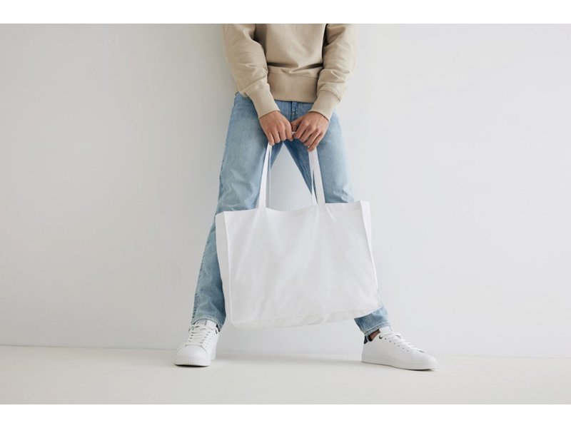 Impact AWARE ™ gerecycled katoenen shopper 145gsm Impact AWARE ™ gerecycled katoenen shopper 145gsm