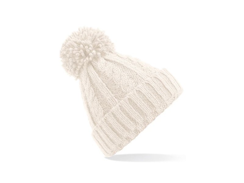 Beechfield - Cable Knit Melange Beanie Beechfield - Cable Knit Melange Beanie