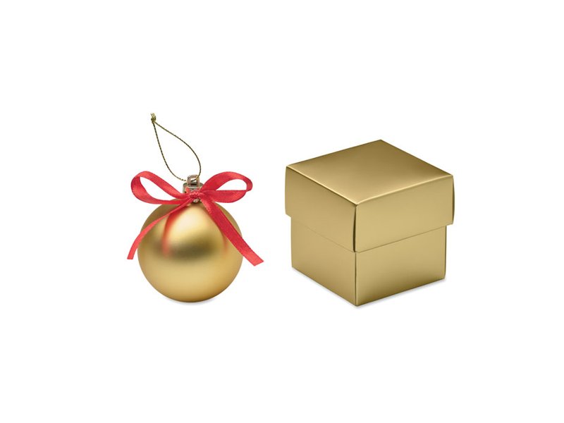 Kerstbal geschenkdoos