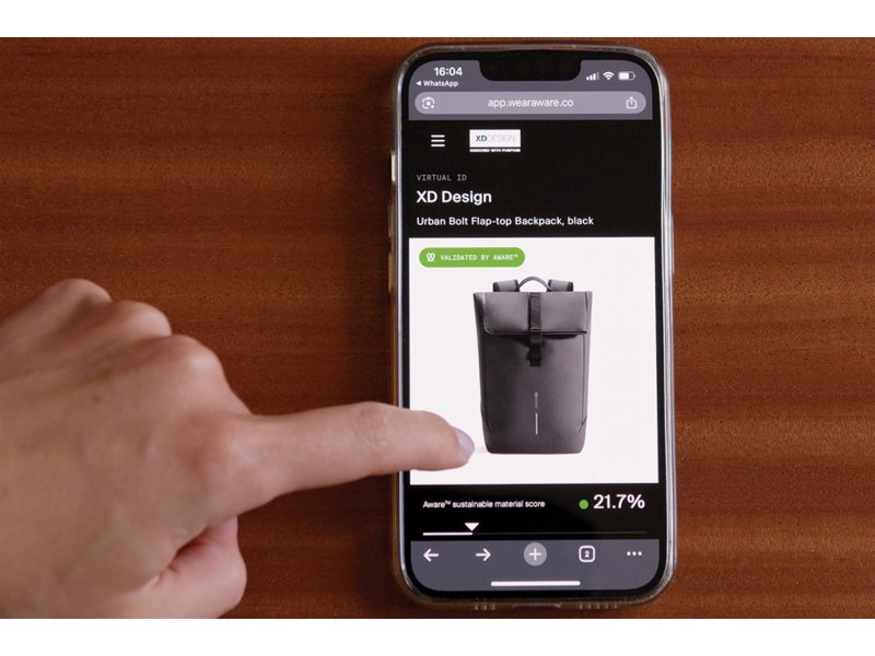 Urban water-resistant flap-top rugzak Urban water-resistant flap-top rugzak