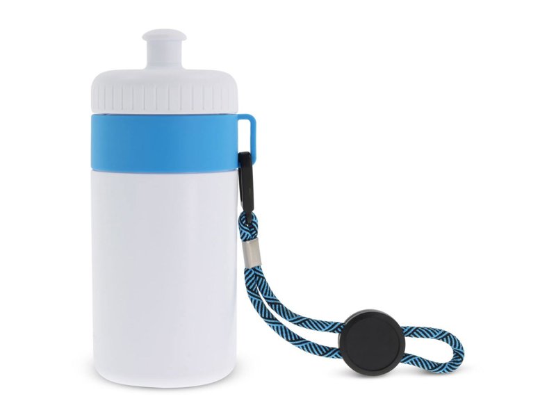 Bidon met rand en koord 500ml