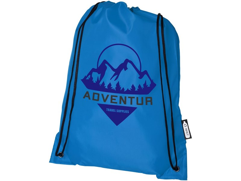 Oriole RPET rugzak met trekkoordsluiting 5L Oriole RPET rugzak met trekkoordsluiting 5L