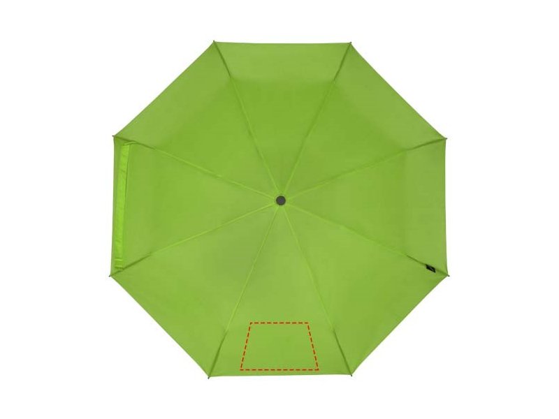 Birgit 21'' opvouwbare windproof gerecyclede PET-paraplu