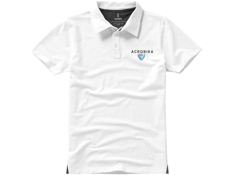 Heren polo Elevate Markham » voor beurzen | Bedrijfslogo bedrukken