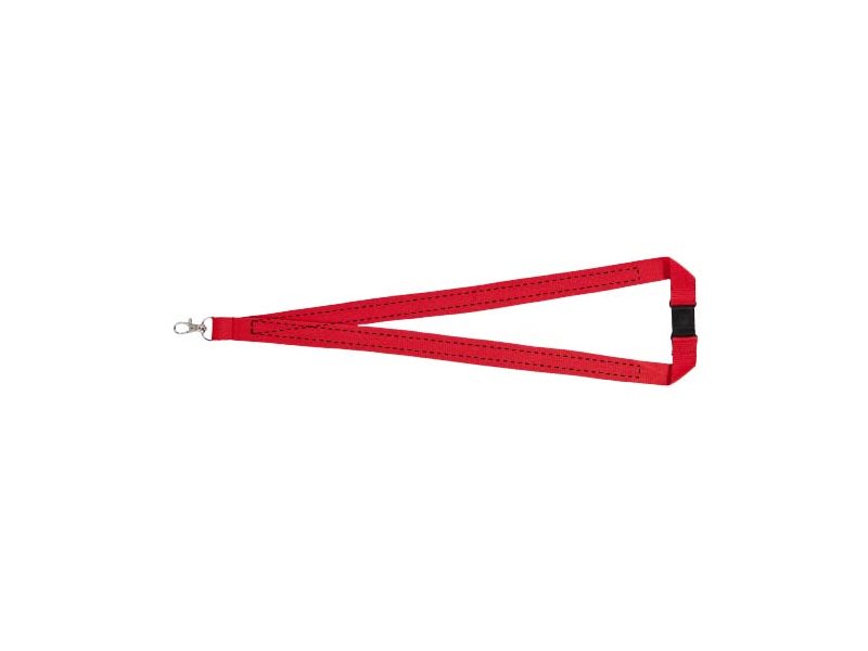 Lago lanyard met veiligheidssluiting