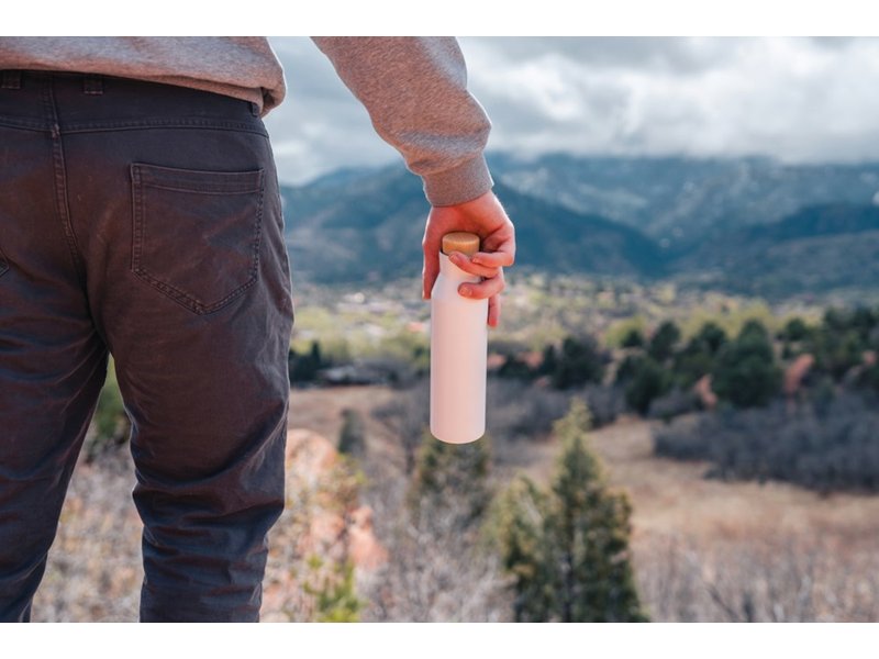 Gaia RCS-gecertificeerde gerecyclede rvs vacuümfles Gaia RCS-gecertificeerde gerecyclede rvs vacuümfles