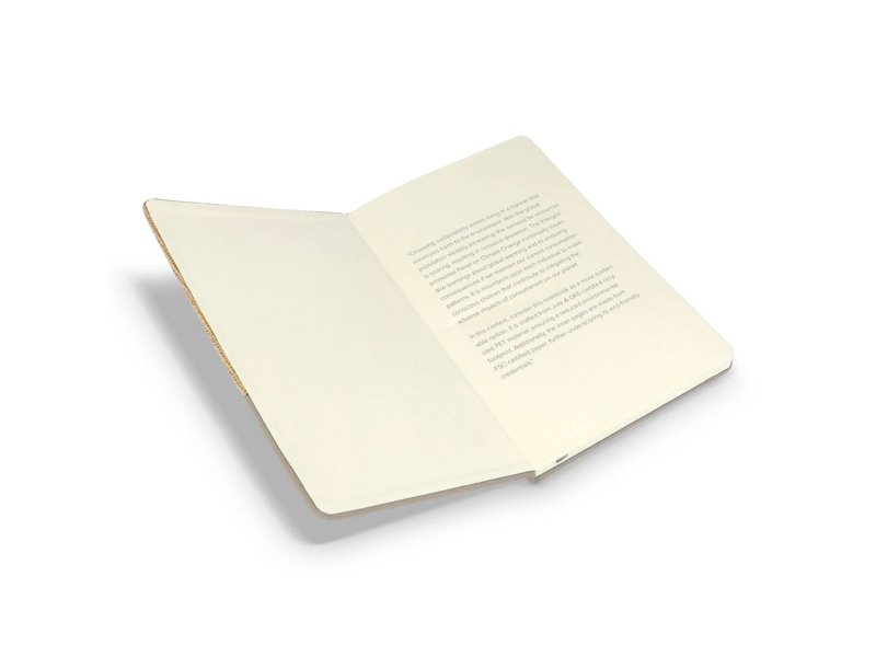 Notitieboek jute R-PET Notitieboek jute R-PET