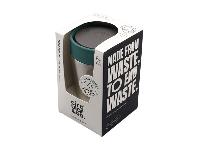 Circular&Co Recycled Stainless Steel Coffee Cup 227 ml Circular&Co Recycled Stainless Steel Coffee Cup 227 ml
