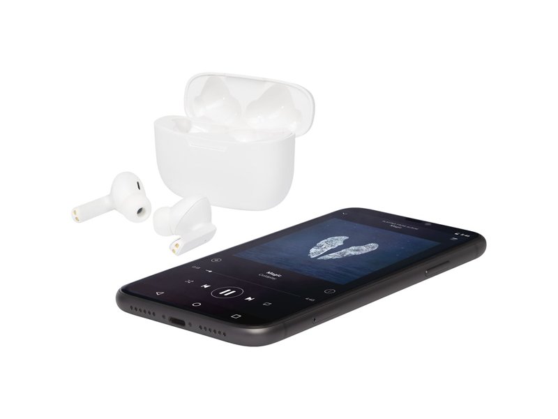 Essos 2.0 True Wireless automatisch koppelende oordopjes met houder Essos 2.0 True Wireless automatisch koppelende oordopjes met houder