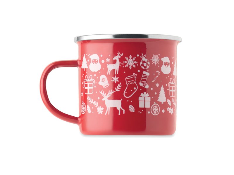 Kerst emaille mok 300ml SEASOMEL