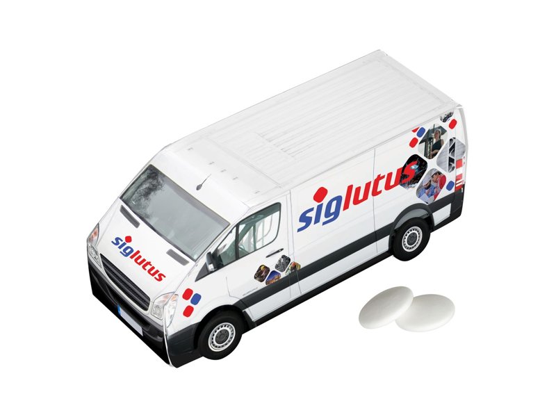 Bestelauto pepermunt