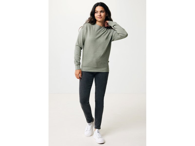 Sweater van gerecycled katoen sweater ongeverfd - minder belasting van het milieu