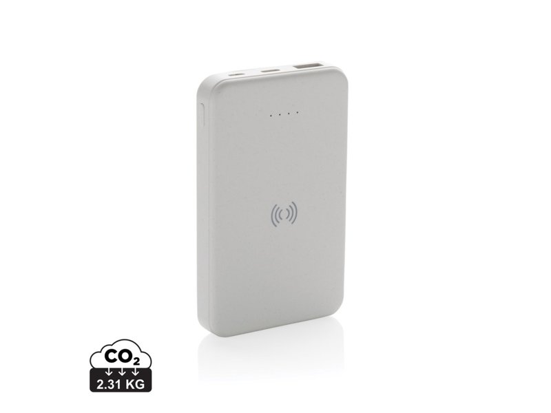 RCS gerecycled plastic 5.000 mAh 5W draadloze powerbank