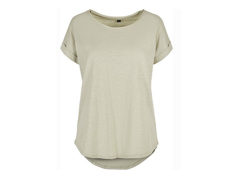 Build Your Brand - Ladies´ Long Slub Tee Build Your Brand - Ladies´ Long Slub Tee