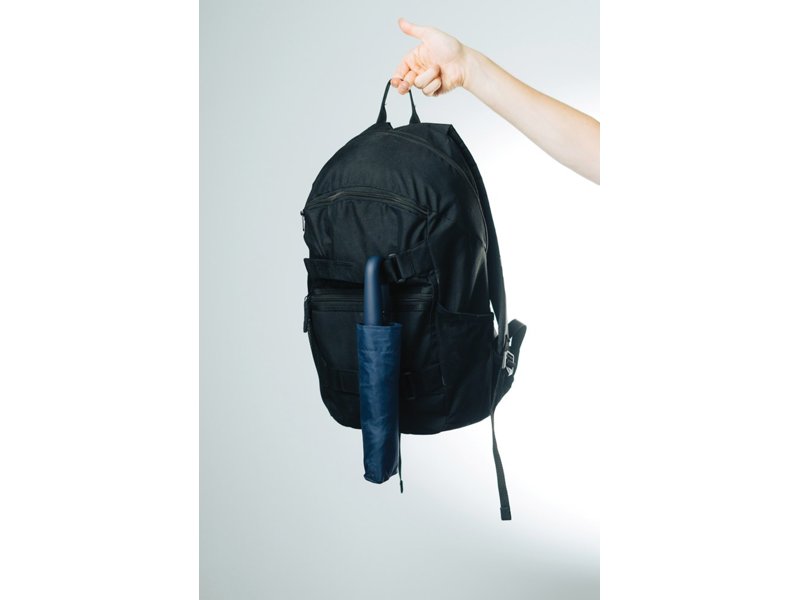 Yara 21" AWARE™ RPET paraplu in unikleur met karabijn hendel