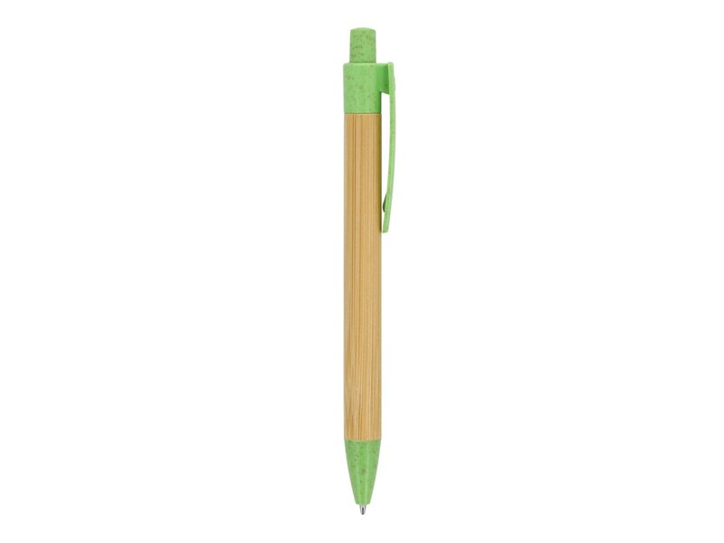 Ball pen bamboe met tarwestro
