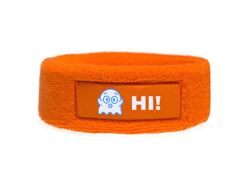Badstof hoofdband met uw logo bestellen | TotZiens Promotions