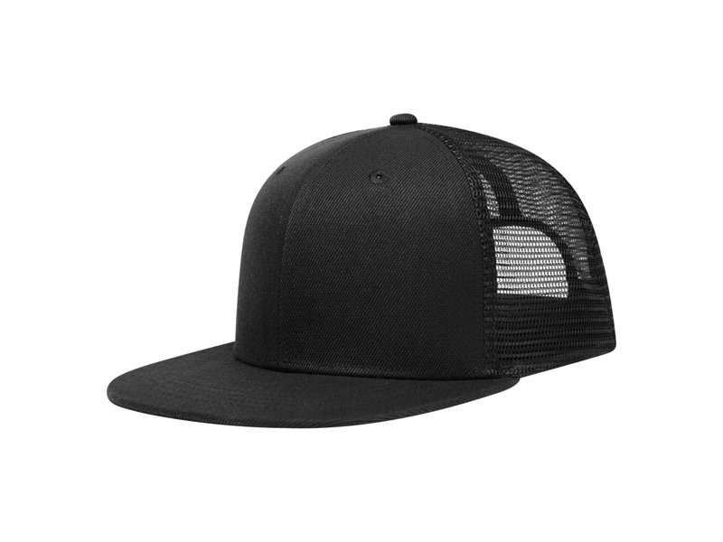 Trucker cap high profile flat peak - retail line
