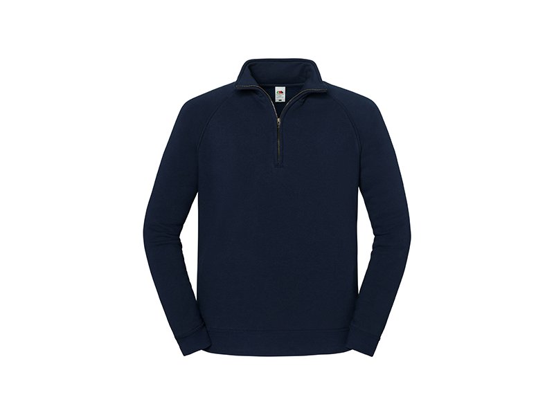 Fruit of the Loom Iconic Zip Neck Sweater