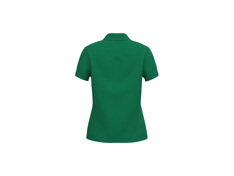 Kariban Piqué-damespolo korte mouwen