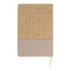 Notitieboek jute R-PET Notitieboek jute R-PET