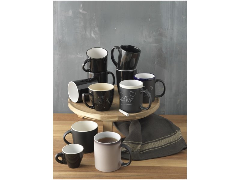 Chalk-write 330 ml beschrijfbare mok met krijt Chalk-write 330 ml beschrijfbare mok met krijt