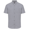 Kariban Heren oxford overhemd korte mouwen