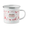 Kerst emaille mok 300ml SEASOMEL