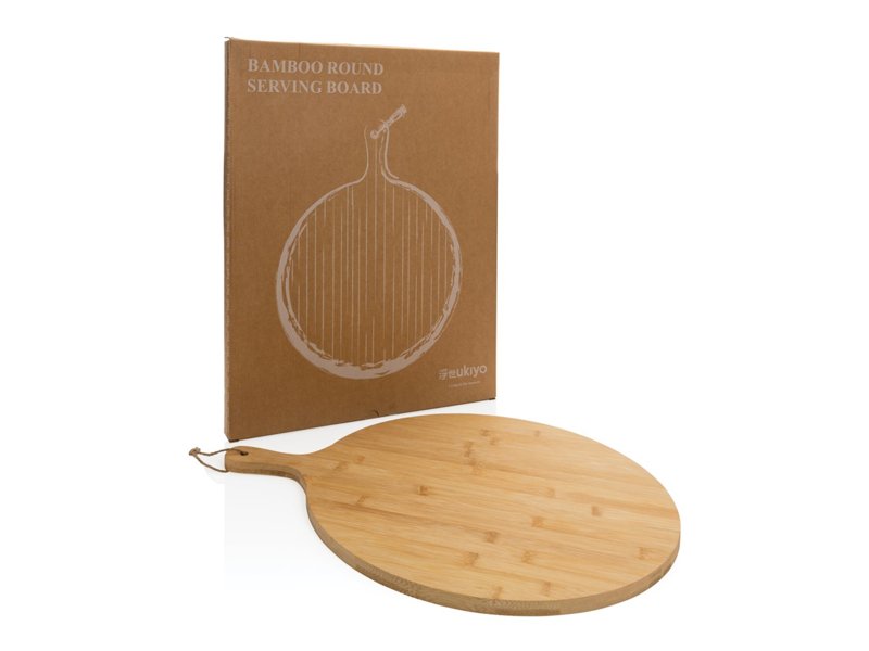 Ukiyo bamboe serveerplank rond Ukiyo bamboe serveerplank rond