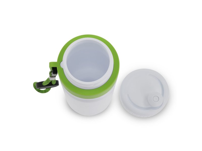 Sportfles met rand en koord 750ml Sportfles met rand en koord 750ml