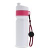 Sportfles met rand en koord 750ml Sportfles met rand en koord 750ml