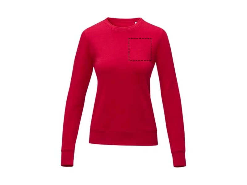 Zenon dames sweater met crewneck Zenon dames sweater met crewneck
