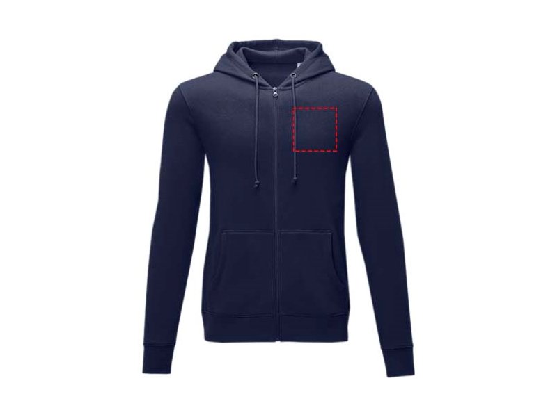 Theron heren hoodie met ritssluiting Theron heren hoodie met ritssluiting