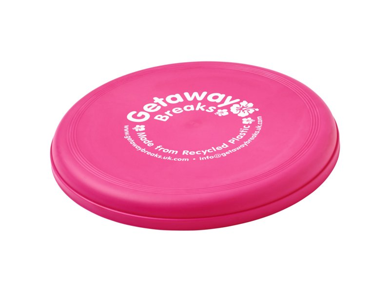 Orbit frisbee van gerecycled plastic