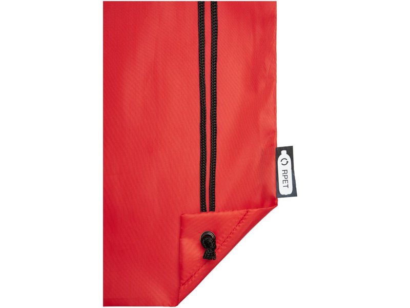 Oriole RPET rugzak met trekkoordsluiting 5L Oriole RPET rugzak met trekkoordsluiting 5L