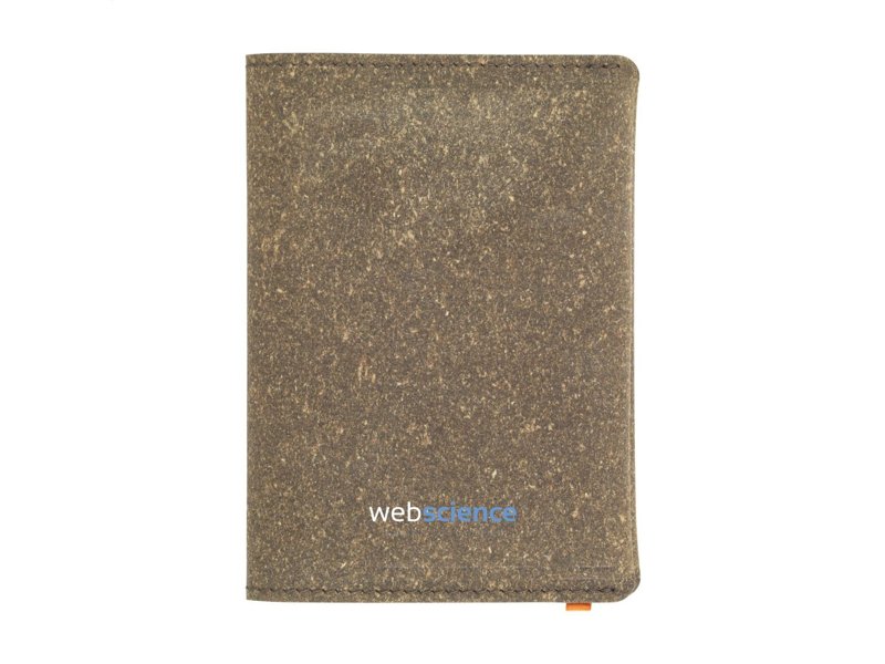 Recycled Leather Passport Holder paspoorthoesje Recycled Leather Passport Holder paspoorthoesje